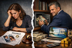 Divorce with someone who has hidden assets