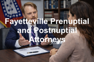 Fayetteville Prenuptial and Postnuptial Attorneys