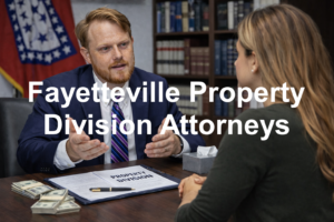 Fayetteville Property Division Attorneys